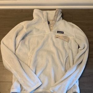 Womens patagonia fuzzy pullover